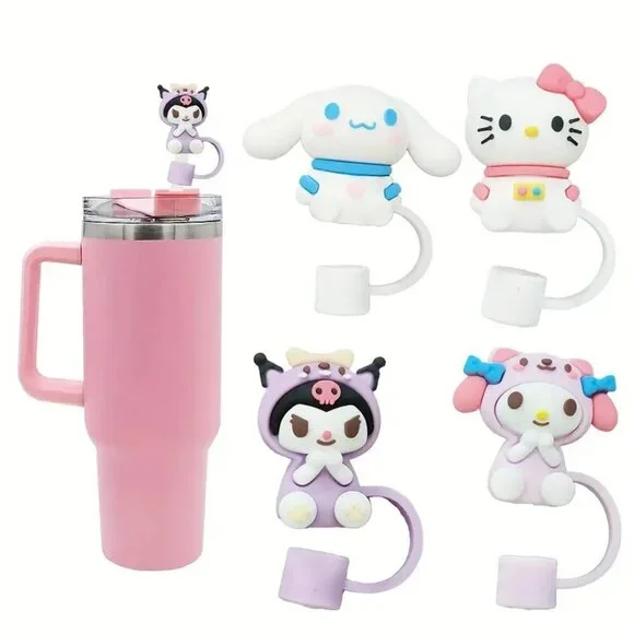 Sanrio Hello Kitty & Friends Straw Toppers you choose - Picture 1 of 5